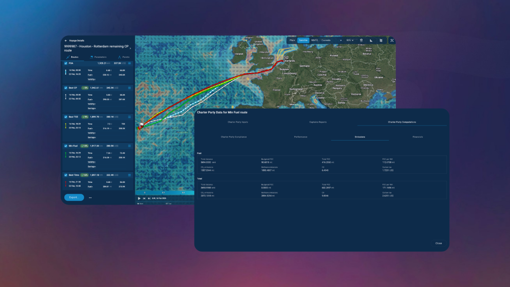 voyage charter vs time charter